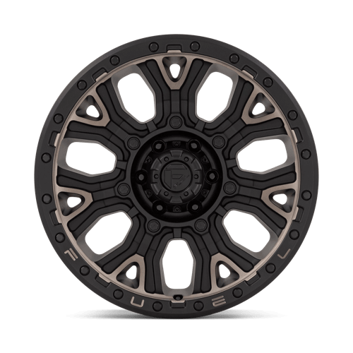 FUEL D824 TRACTION Matte Black W Double Dark Tint