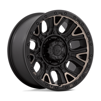 FUEL D824 TRACTION Matte Black W Double Dark Tint