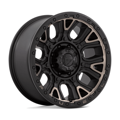 FUEL D824 TRACTION Matte Black W Double Dark Tint
