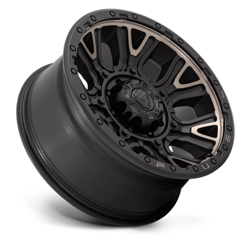 FUEL D824 TRACTION Matte Black W Double Dark Tint