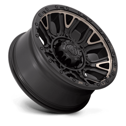 FUEL D824 TRACTION Matte Black W Double Dark Tint