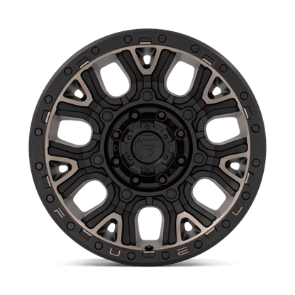 FUEL D824 TRACTION Matte Black W Double Dark Tint