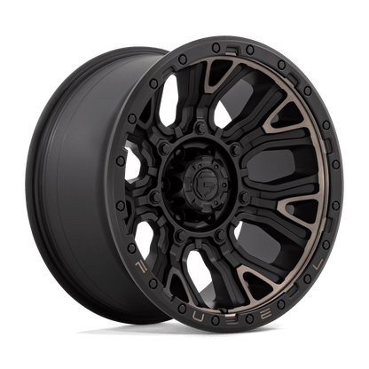FUEL D824 TRACTION Matte Black W Double Dark Tint