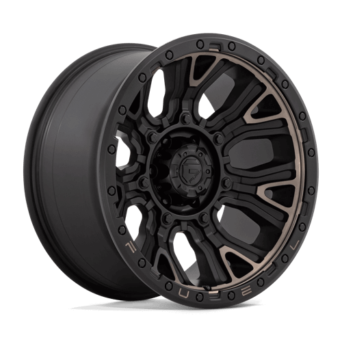 FUEL D824 TRACTION Matte Black W Double Dark Tint