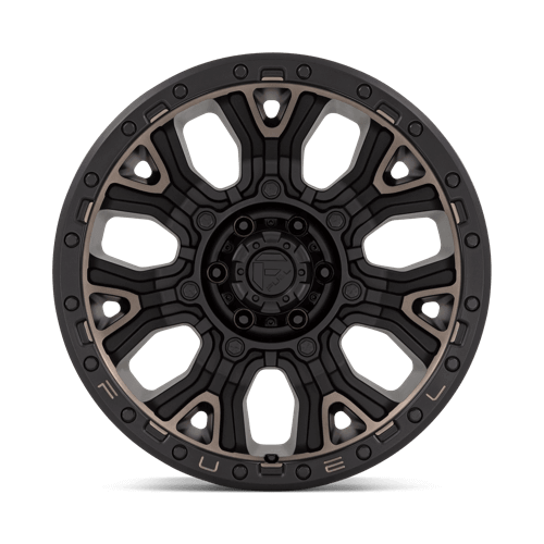 FUEL D824 TRACTION Matte Black W Double Dark Tint