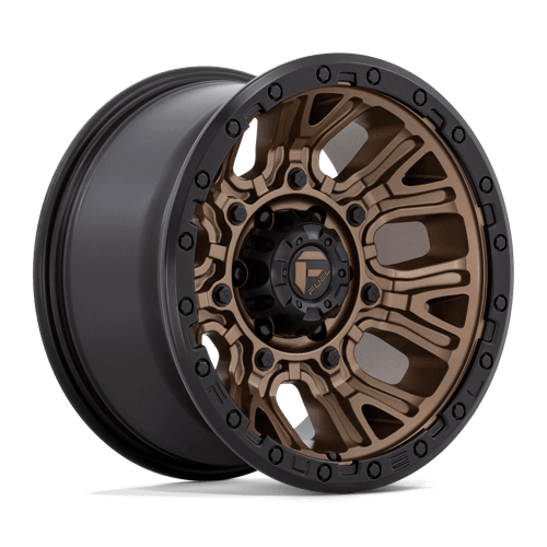 FUEL D826 TRACTION Matte Bronze W/ Black Ring