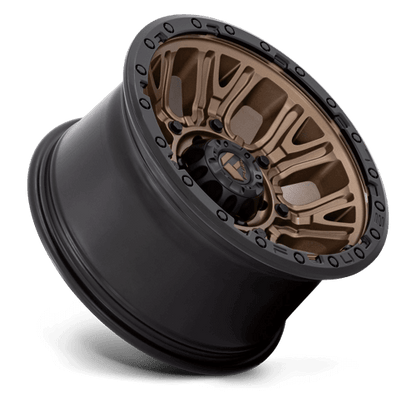 FUEL D826 TRACTION Matte Bronze W/ Black Ring
