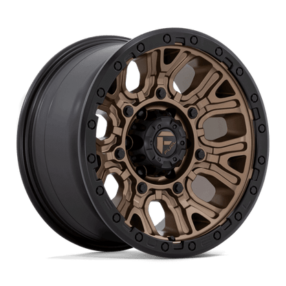 FUEL D826 TRACTION Matte Bronze W/ Black Ring