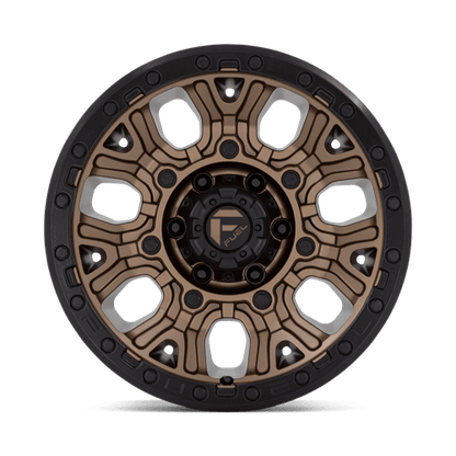 FUEL D826 TRACTION Matte Bronze W/ Black Ring