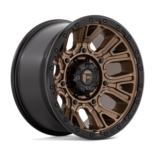 FUEL D826 TRACTION Matte Bronze W/ Black Ring