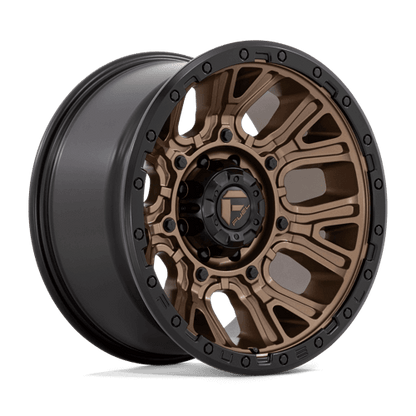 FUEL D826 TRACTION Matte Bronze W/ Black Ring
