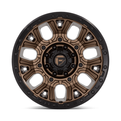 FUEL D826 TRACTION Matte Bronze W/ Black Ring
