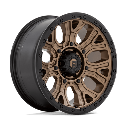 FUEL D826 TRACTION Matte Bronze W/ Black Ring