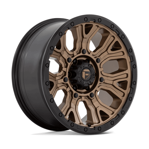 FUEL D826 TRACTION Matte Bronze W/ Black Ring