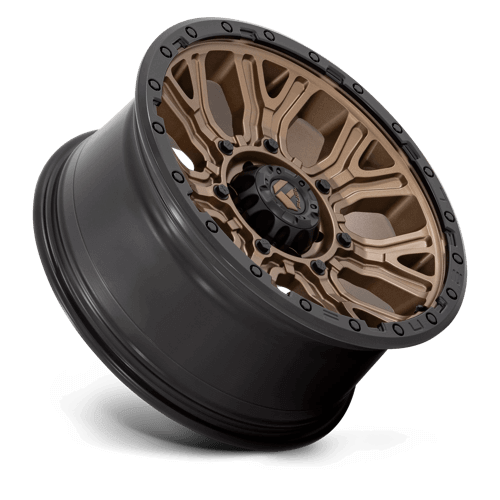 FUEL D826 TRACTION Matte Bronze W/ Black Ring