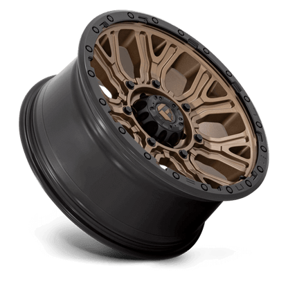 FUEL D826 TRACTION Matte Bronze W/ Black Ring