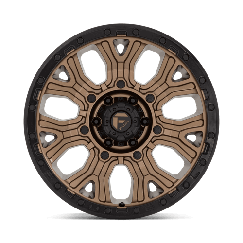 FUEL D826 TRACTION Matte Bronze W/ Black Ring