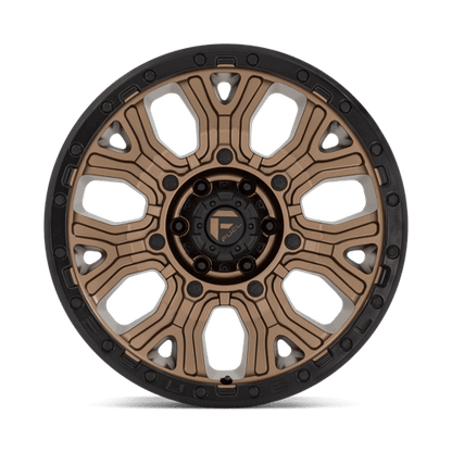 FUEL D826 TRACTION Matte Bronze W/ Black Ring