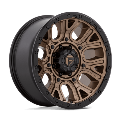 FUEL D826 TRACTION Matte Bronze W/ Black Ring