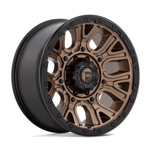 FUEL D826 TRACTION Matte Bronze W/ Black Ring