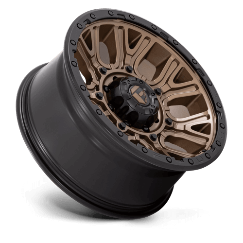 FUEL D826 TRACTION Matte Bronze W/ Black Ring