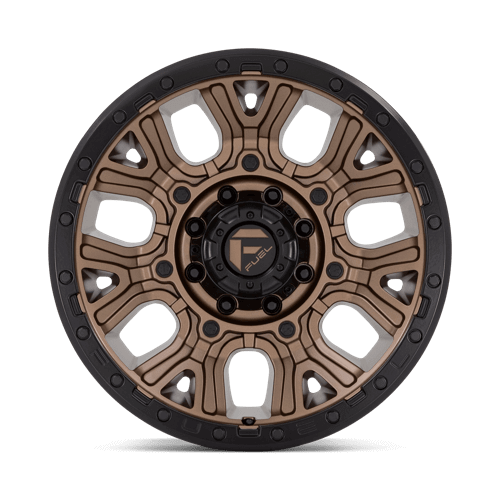 FUEL D826 TRACTION Matte Bronze W/ Black Ring