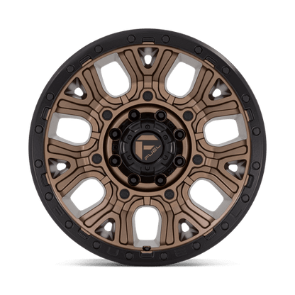 FUEL D826 TRACTION Matte Bronze W/ Black Ring