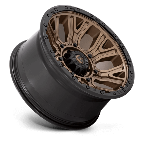 FUEL D826 TRACTION Matte Bronze W/ Black Ring