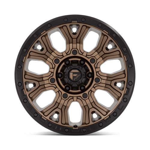 FUEL D826 TRACTION Matte Bronze W/ Black Ring