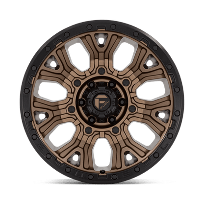 FUEL D826 TRACTION Matte Bronze W/ Black Ring