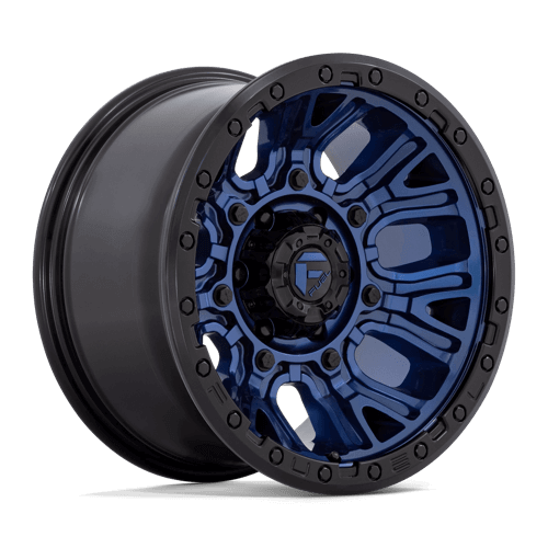 FUEL D827 TRACTION Dark Blue W/ Black Ring