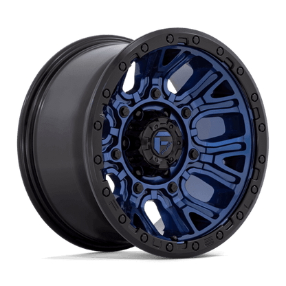 FUEL D827 TRACTION Dark Blue W/ Black Ring
