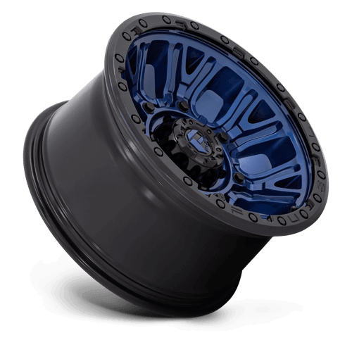 FUEL D827 TRACTION Dark Blue W/ Black Ring