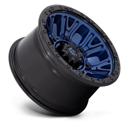 FUEL D827 TRACTION Dark Blue W/ Black Ring