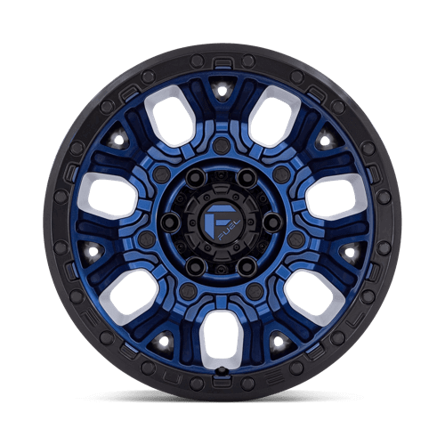 FUEL D827 TRACTION Dark Blue W/ Black Ring