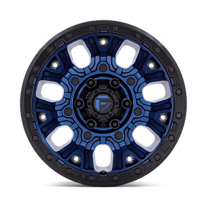 FUEL D827 TRACTION Dark Blue W/ Black Ring