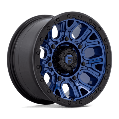FUEL D827 TRACTION Dark Blue W/ Black Ring