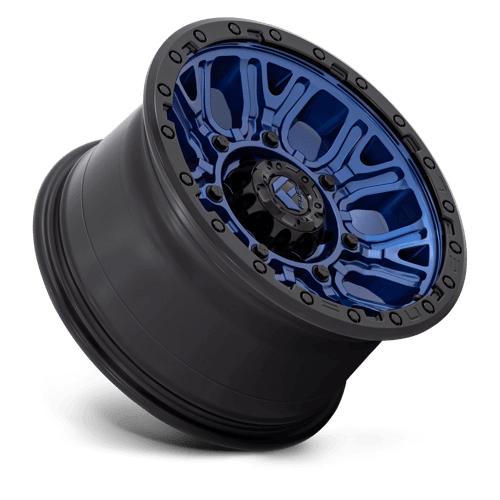FUEL D827 TRACTION Dark Blue W/ Black Ring