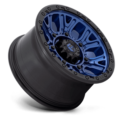 FUEL D827 TRACTION Dark Blue W/ Black Ring