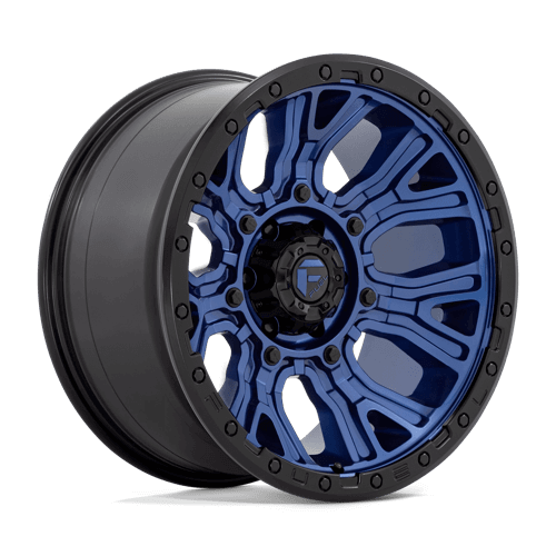 FUEL D827 TRACTION Dark Blue W/ Black Ring