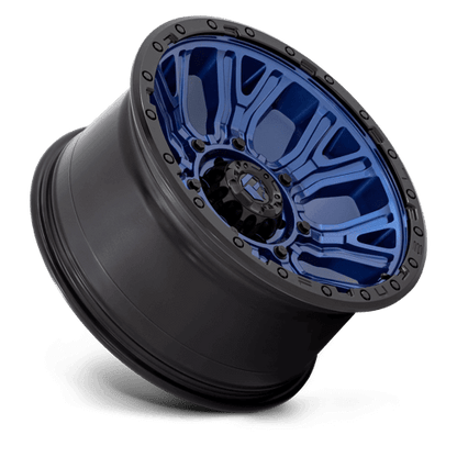 FUEL D827 TRACTION Dark Blue W/ Black Ring