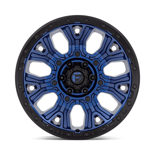 FUEL D827 TRACTION Dark Blue W/ Black Ring