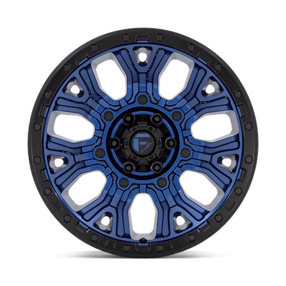 FUEL D827 TRACTION Dark Blue W/ Black Ring