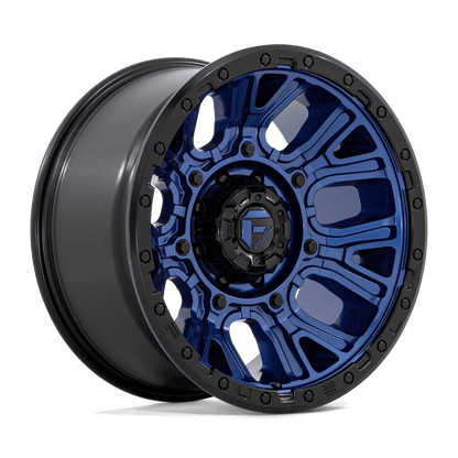 FUEL D827 TRACTION Dark Blue W/ Black Ring