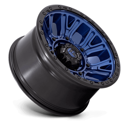 FUEL D827 TRACTION Dark Blue W/ Black Ring