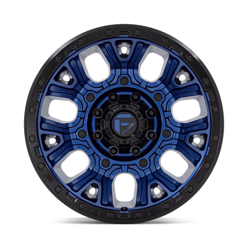 FUEL D827 TRACTION Dark Blue W/ Black Ring