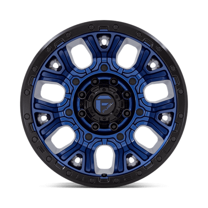 FUEL D827 TRACTION Dark Blue W/ Black Ring
