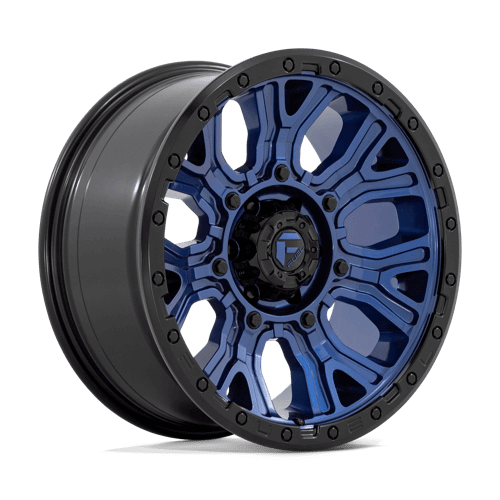 FUEL D827 TRACTION Dark Blue W/ Black Ring