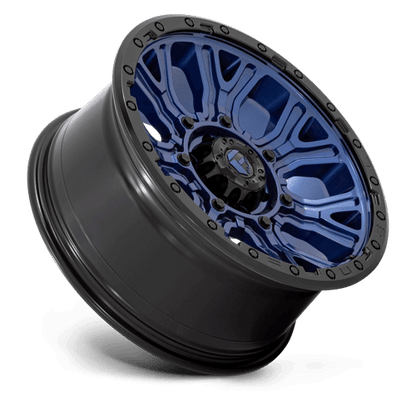 FUEL D827 TRACTION Dark Blue W/ Black Ring