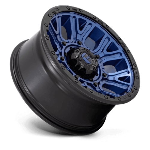 FUEL D827 TRACTION Dark Blue W/ Black Ring